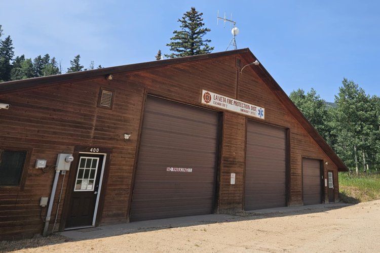 The original Fire Station #2 located in Cuchara